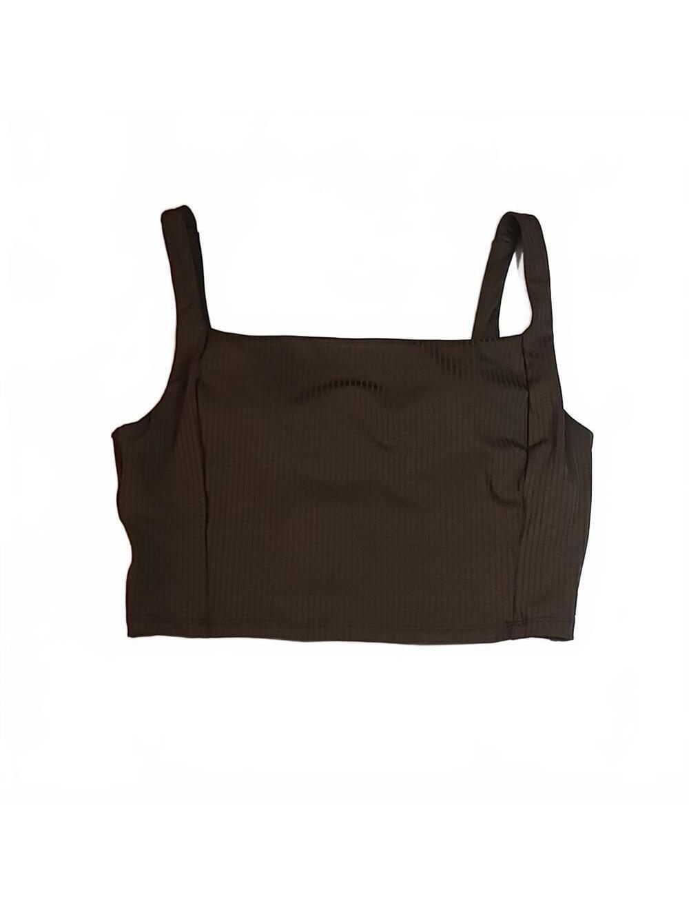 #664 Vuori Inversion Ribbed Sports Bra Size XL T1281